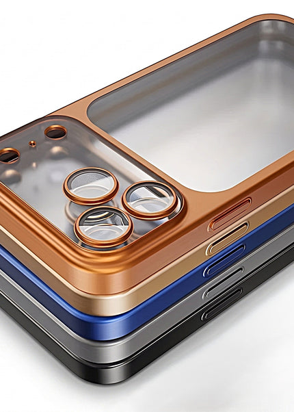 TOVYNX clear and lens protection iPhone cases