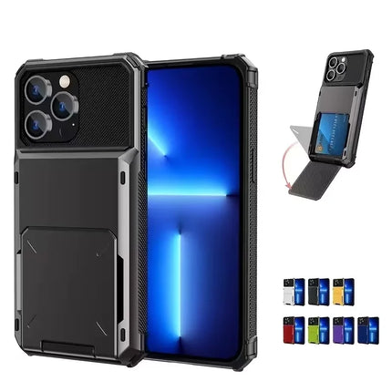 180° Flip Wallet Case for iPhone
