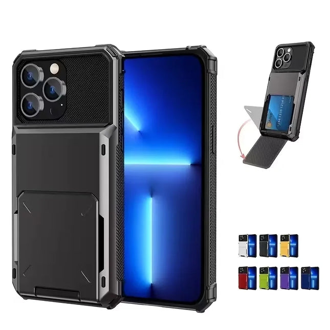 180° Flip Wallet Case for iPhone