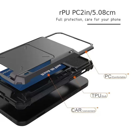 180° Flip Wallet Case for iPhone