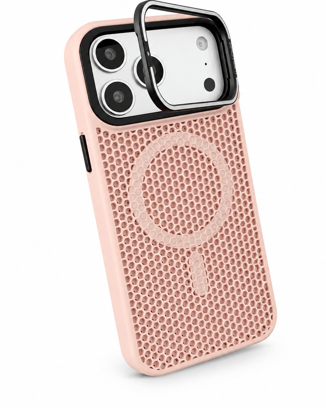 Mesh Cooling Magnetic Stand Case for iPhone – product view 6