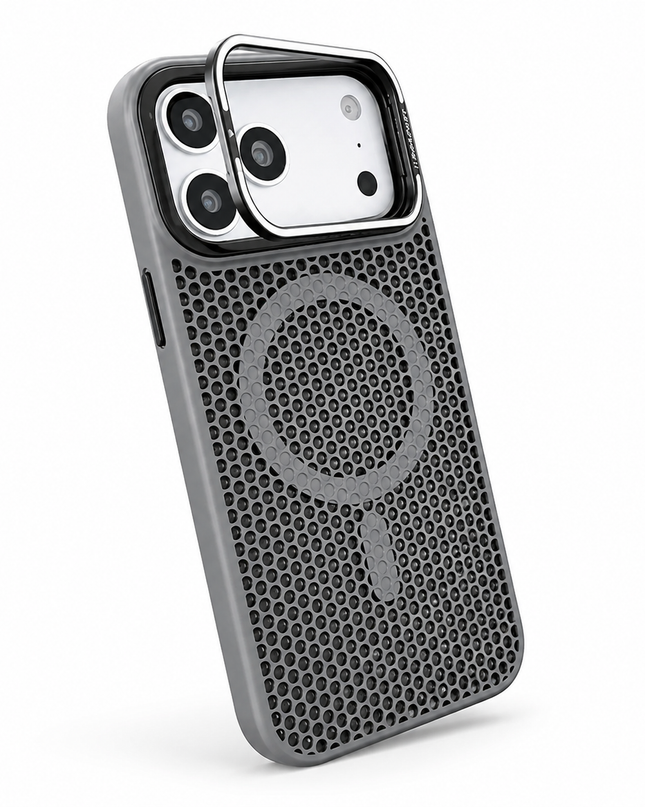 Mesh Cooling Magnetic Stand Case for iPhone – product view 9