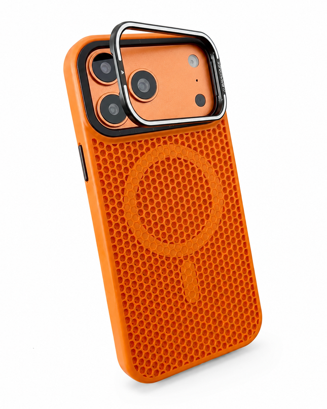 Mesh Cooling Magnetic Stand Case for iPhone – product view 7