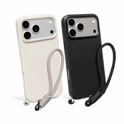 Polka Dot Woven Magnetic Case for iPhone – product view 2