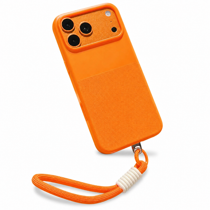 Polka Dot Woven Magnetic Case for iPhone – product view 7