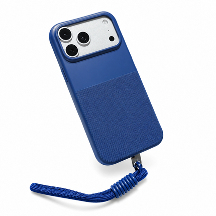 Polka Dot Woven Magnetic Case for iPhone – product view 5