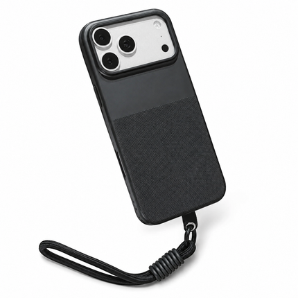 Polka Dot Woven Magnetic Case for iPhone – product view 4