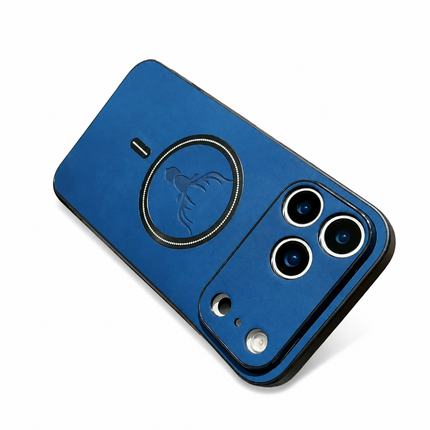 Deer Pattern Leather Magnetic Case for iPhone – product view 7