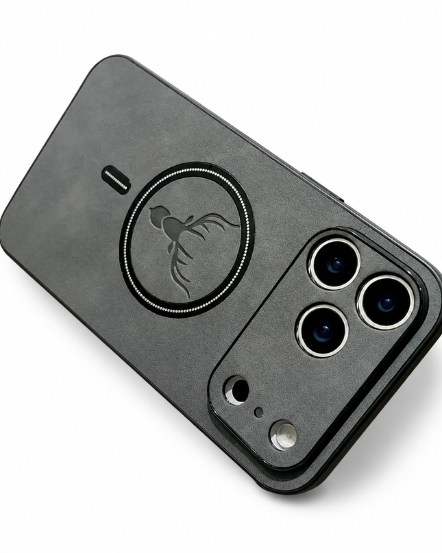 Deer Pattern Leather Magnetic Case for iPhone – product view 6