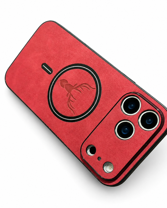 Deer Pattern Leather Magnetic Case for iPhone – product view 4