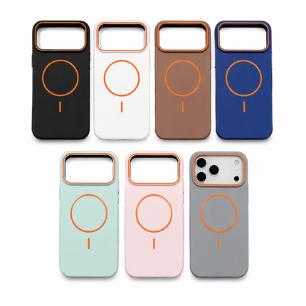 Dual-Colour Magnetic Lens Case for iPhone – product view 1