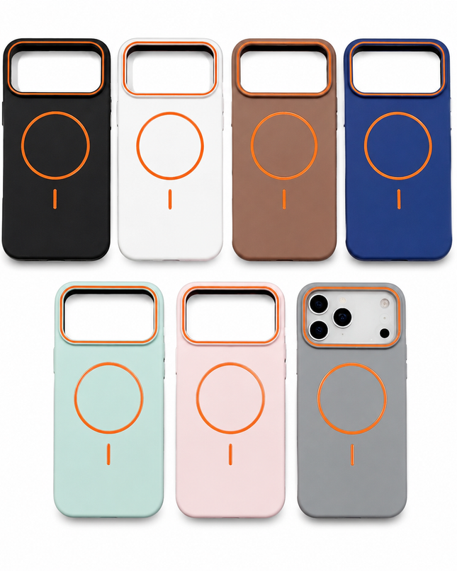 Dual-Colour Magnetic Lens Case for iPhone – product view 1