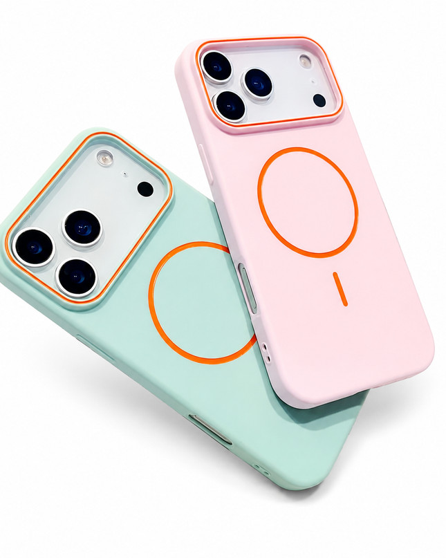 Dual-Colour Magnetic Lens Case for iPhone – product view 2