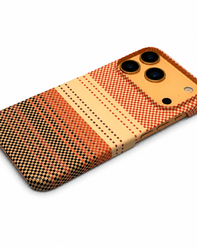Sunset Woven Magnetic Stand Case for iPhone – product view 2