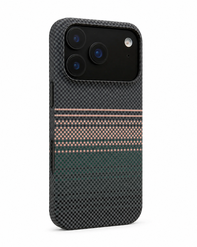 Sunset Woven Magnetic Stand Case for iPhone – product view 4