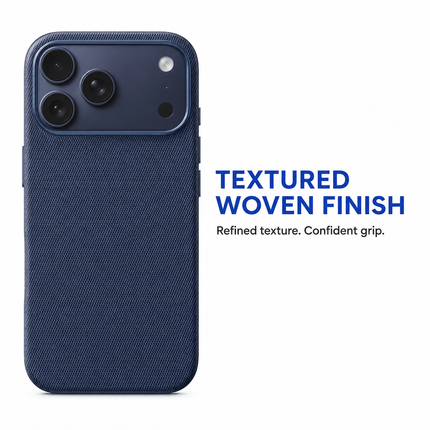Minimalist Woven Magnetic Case for iPhone – product view 1