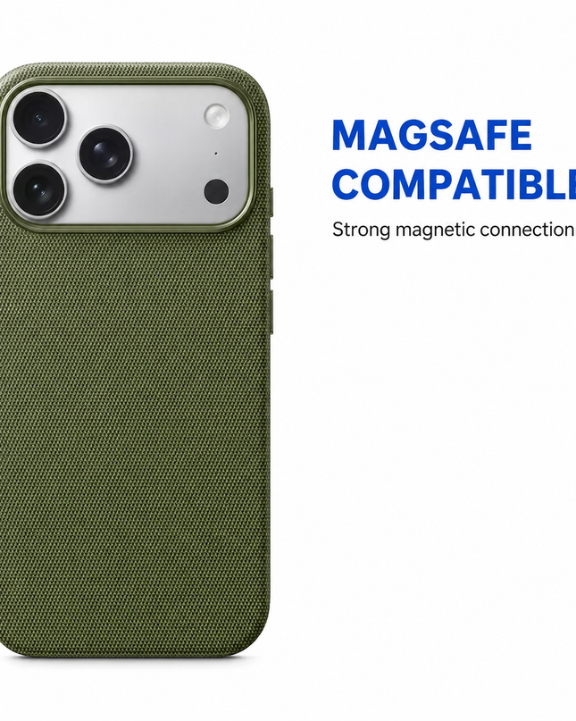 Minimalist Woven Magnetic Case for iPhone – product view 2