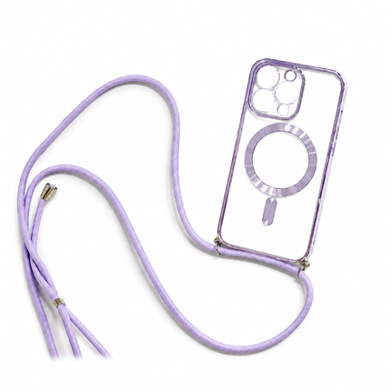 Electroplated Lanyard Magnetic Case for iPhone – product view 6