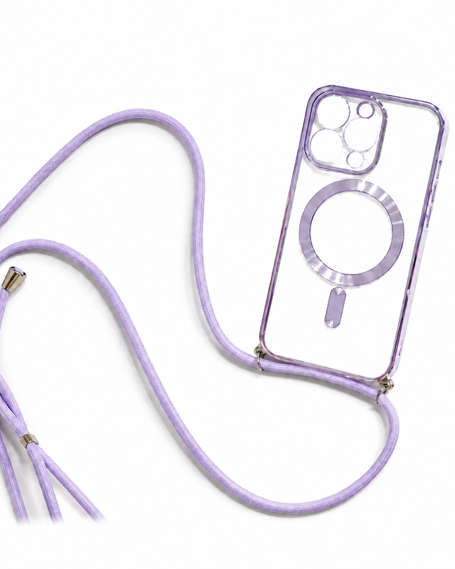Electroplated Lanyard Magnetic Case for iPhone – product view 6