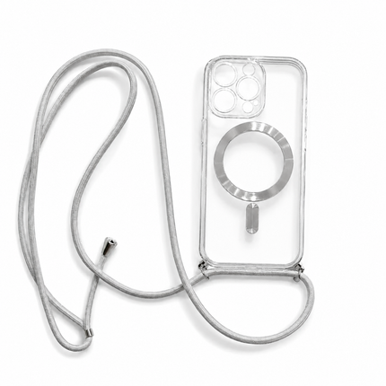 Electroplated Lanyard Magnetic Case for iPhone – product view 5