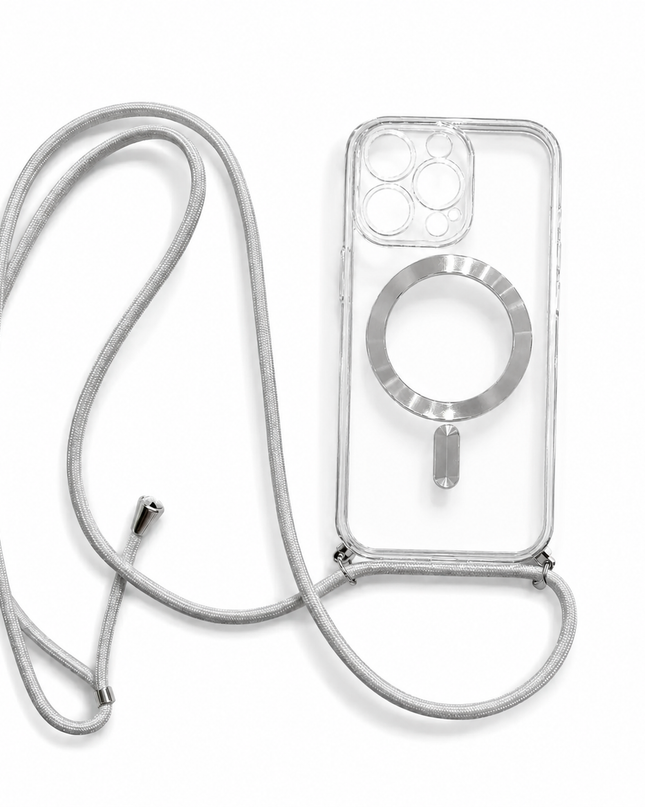 Electroplated Lanyard Magnetic Case for iPhone – product view 5