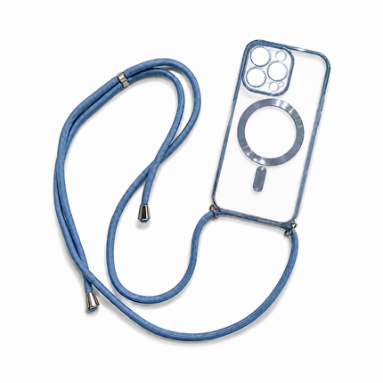 Electroplated Lanyard Magnetic Case for iPhone – product view 3