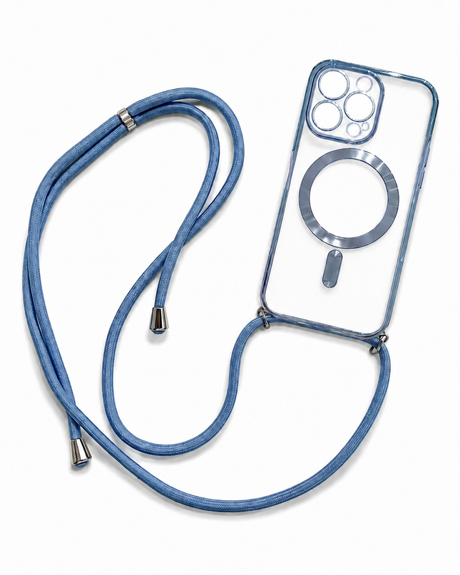 Electroplated Lanyard Magnetic Case for iPhone – product view 3
