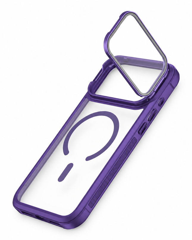 Acrylic Magnetic Holder Case for iPhone – product view 8