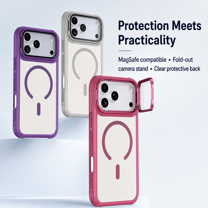 Acrylic Magnetic Holder Case for iPhone – product view 1