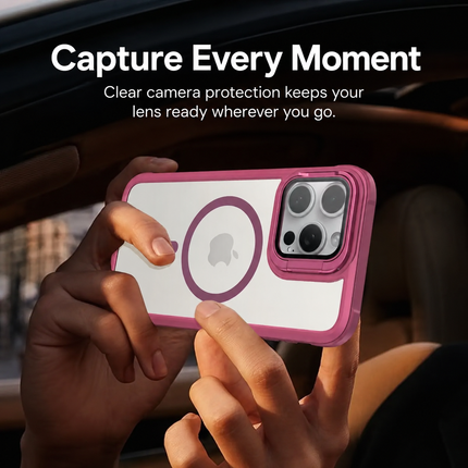 Acrylic Magnetic Holder Case for iPhone – product view 3