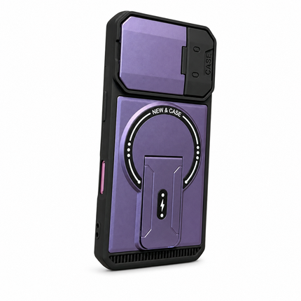 Rugged Magnetic Camera Cover Case for iPhone – product view 3