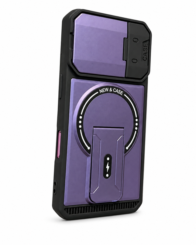 Rugged Magnetic Camera Cover Case for iPhone – product view 3