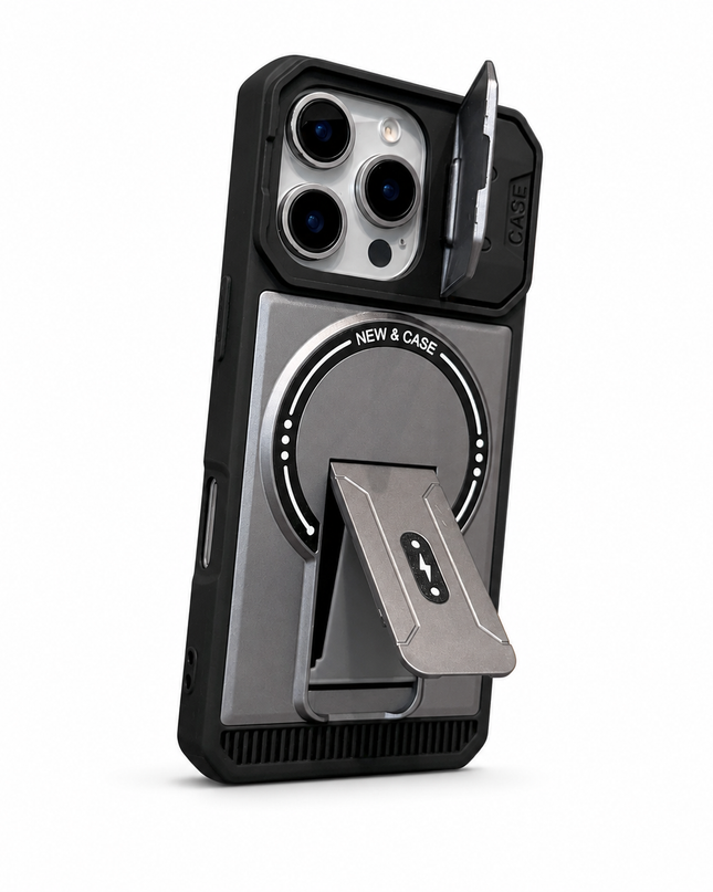 Rugged Magnetic Camera Cover Case for iPhone – product view 2