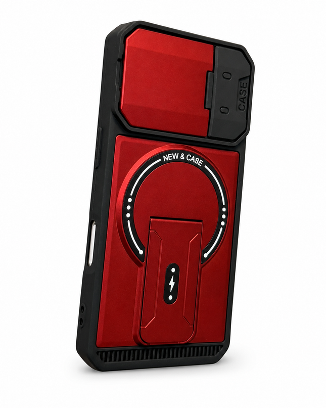 Rugged Magnetic Camera Cover Case for iPhone – product view 4