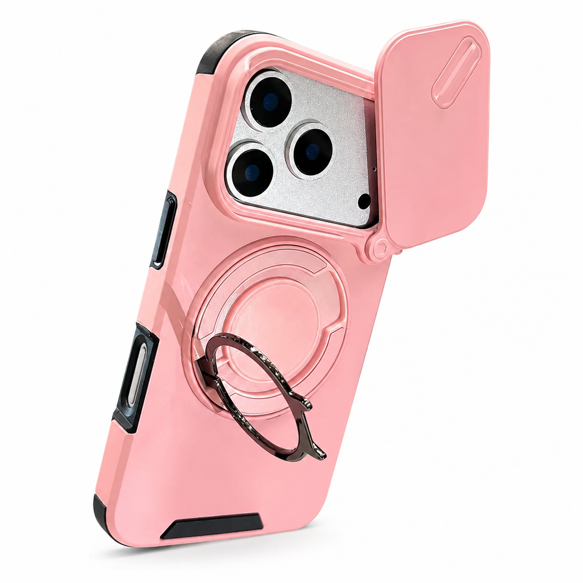 Magnetic Ring Stand Case for iPhone