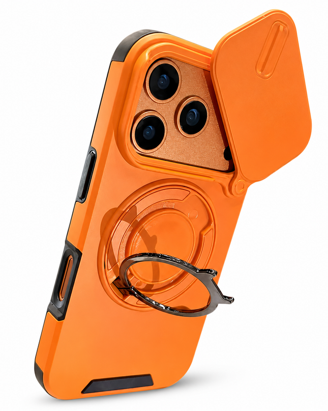 Magnetic Ring Stand Case & Cleaning Kit for iPhone – product view 5