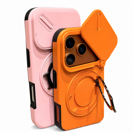 Magnetic Ring Stand Case & Cleaning Kit for iPhone – product view 1