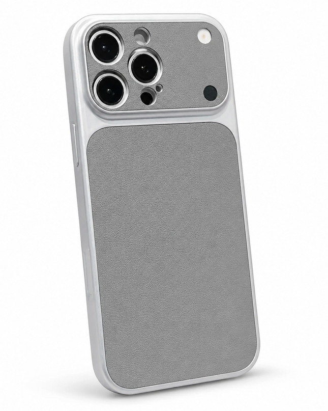 Faux Leather Lens Window Case for iPhone – product view 9