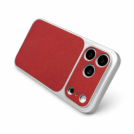 Faux Leather Lens Window Case for iPhone – product view 7