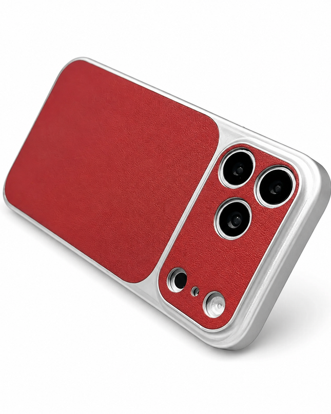 Faux Leather Lens Window Case for iPhone – product view 7