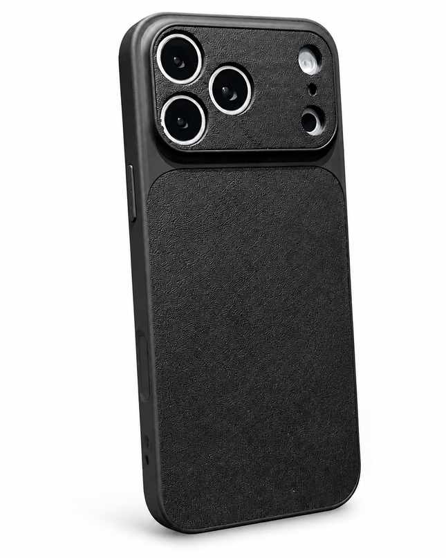 Faux Leather Lens Window Case for iPhone – product view 6