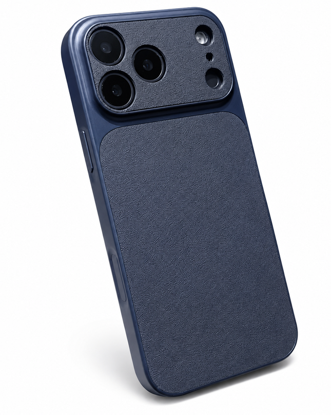 Faux Leather Lens Window Case for iPhone – product view 5