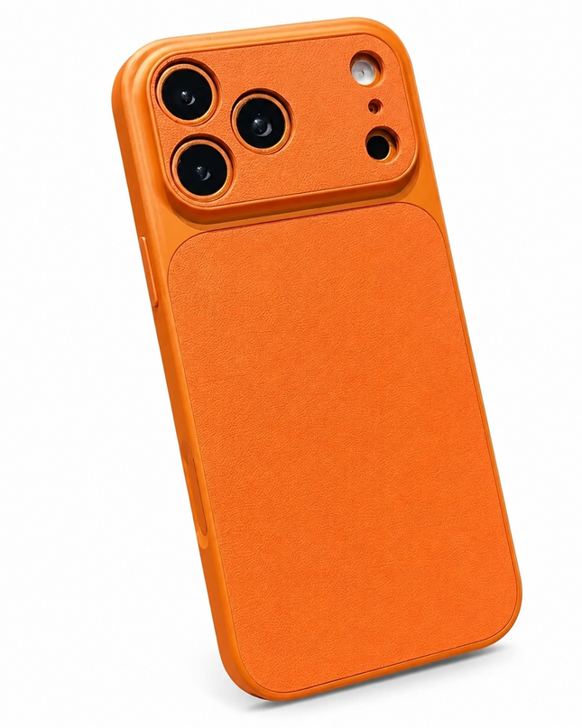 Faux Leather Lens Window Case for iPhone – product view 4