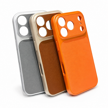 Faux Leather Lens Window Case for iPhone – product view 3