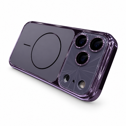 Glass Matte Lens Protection MagSafe Case for iPhone – product view 7