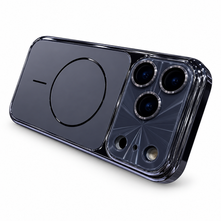 Glass Matte Lens Protection MagSafe Case for iPhone – product view 3