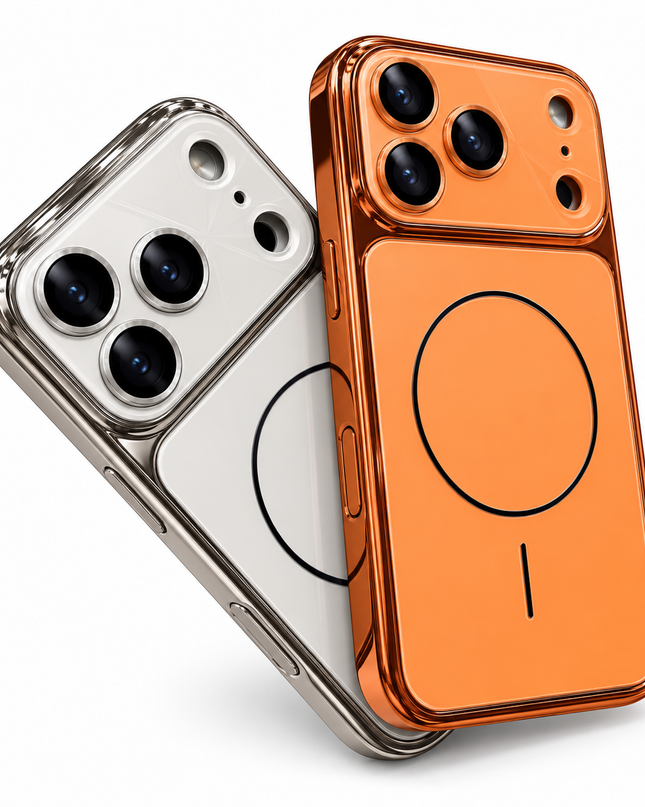 Glass Matte Lens Protection MagSafe Case for iPhone – product view 2