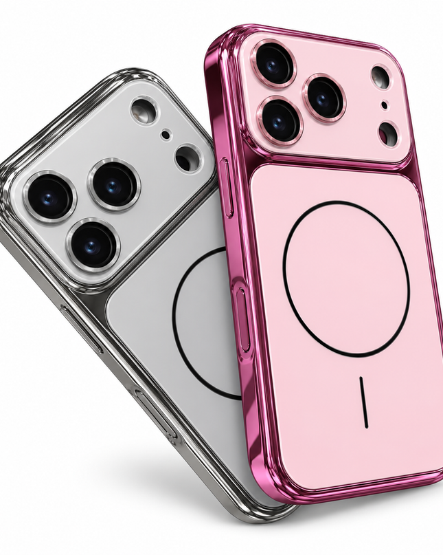 Glass Matte Lens Protection MagSafe Case for iPhone – product view 1