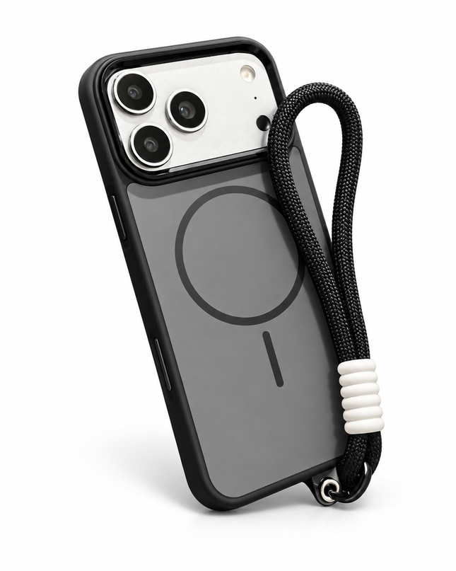 Metal Lens Frame MagSafe Lanyard Case for iPhone – product view 6