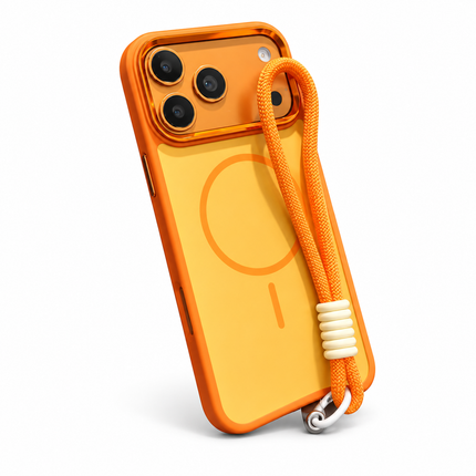 Metal Lens Frame MagSafe Lanyard Case for iPhone – product view 5